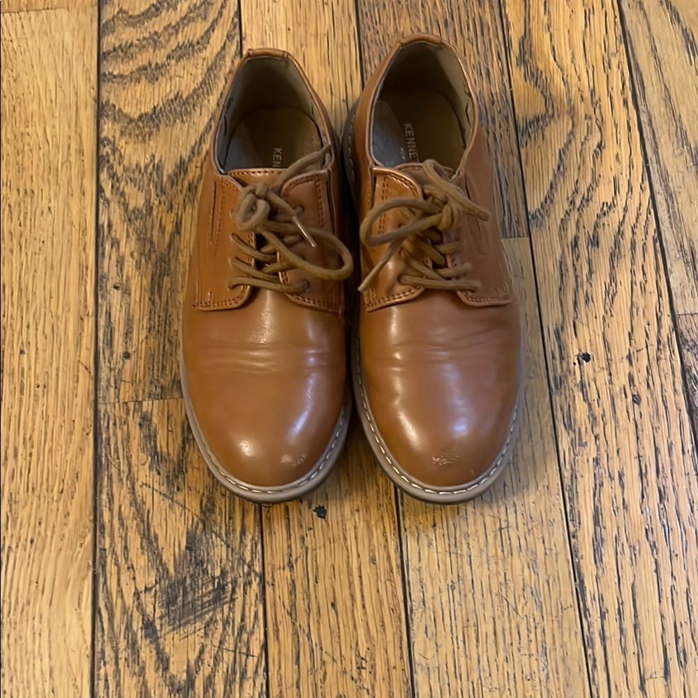 Kenneth Cole Kids Brown Leather Shoes